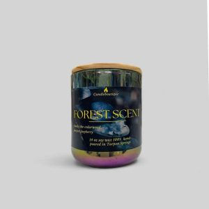 forest scent container candle